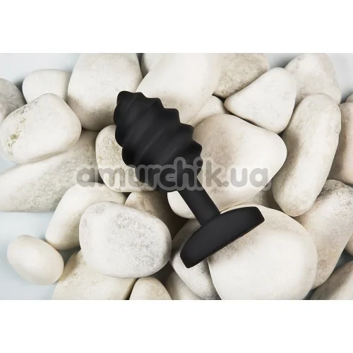 Анальна пробка Gplug Twist, чорна