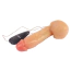 Вібратор Real Touch S Pleasant Dong 8.6 Inch Vibrator, тілесний - Фото №4