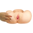 Искусственная вагина и анус Feel Me Bare Spread Pussy&Ass Masturbator, телесная - Фото №3