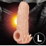 Насадка на пенис Kokos Nude Sleeve NS 005-L, телесная - Фото №8