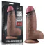 Фаллоимитатор Dual-Layered Silicone Nature Cock LV411061, коричневый - Фото №6