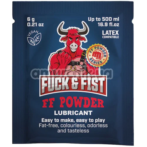 Порошок для приготовления лубриканта для фистинга Fuck & Fist FF Powder, 6 г - Фото №1