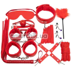 Бондажный набор JSY Sexy Lingerie KB80608, красный - Фото №1