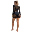 Платье Star Night Shiny Chic Mini Dress, черное - Фото №11