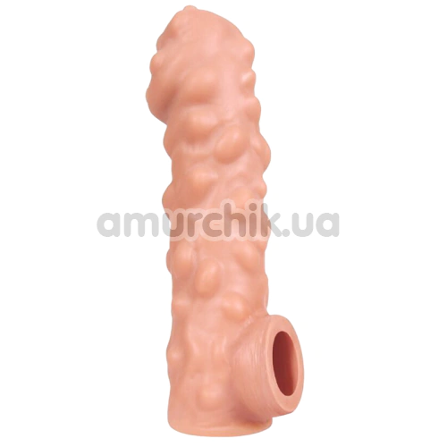 Насадка на пеніс Kokos Cock Sleeve CS 003-S, тілесна - Фото №1