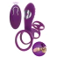 Насадка на пенис с вибрацией Toy Joy Happiness Halo Halo C-Ring Sleeve, фиолетовая - Фото №2