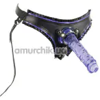Страпон Strap-On Kit For Playgirls, фиолетовый - Фото №1