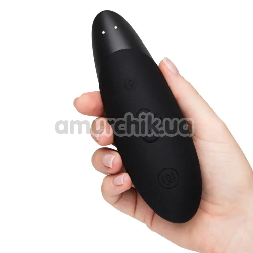 Симулятор орального секса для женщин Womanizer Enhance, черный