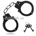 Наручники Toy Joy Fun Cuffs, чорні - Фото №1