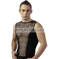 Майка чоловіча Fishnet Tank Top, чорна - Фото №1