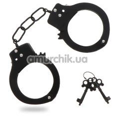 Наручники Toy Joy Fun Cuffs, чорні - Фото №1