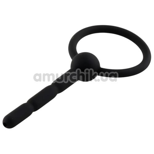 Уретральная вставка Penis Plug No. 03, черная