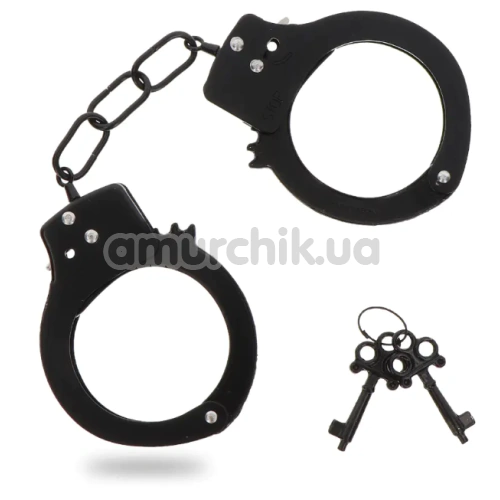Наручники Toy Joy Fun Cuffs, черные - Фото №1