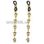 Прикраси для сосків Art of Sex Piece of Ice, золоті - Фото №1