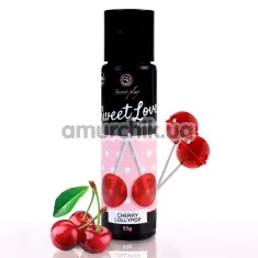 Оральный гель Secret Play Foreplay Gel Sweet Love Cherry Lollypop - вишневый леденец, 55 мл - Фото №1