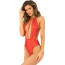 Боди Hot Pursuit Lace Bodysuit, красное - Фото №2