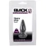 Анальна пробка Black Velvets Heavy Plug Small, чорна - Фото №6