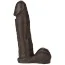 Фаллоимитатор Vac-U-Lock 6 Inch Realistic Cock, черный - Фото №1