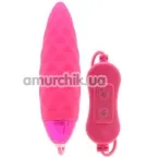 Вибройяйцо OMG! Bullets #Fun Vibrating Bullet, розовое - Фото №1
