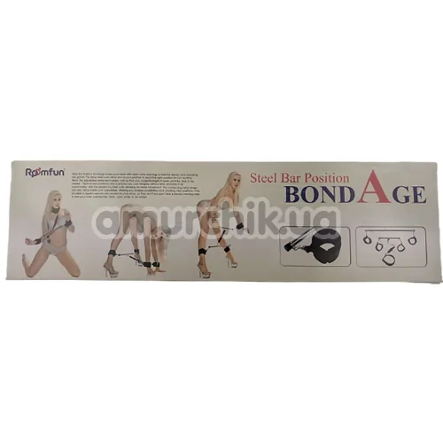 Бондаж Roomfun Steel Bar Position Bondage, черный