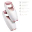 Роликовий масажер для обличчя Geske Rose Quartz Roller 5 in 1, кремовий - Фото №5