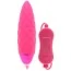 Вибройяйцо OMG! Bullets #Fun Vibrating Bullet, розовое - Фото №1