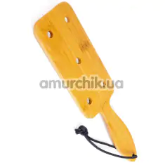 Шлепалка Fetish Tentation Paddle Wide And Short Bamboo - Фото №1