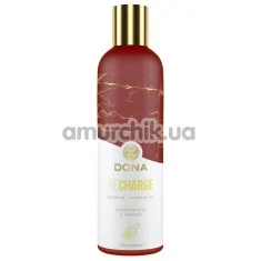 Массажное масло Dona Recharge Lemongrass & Ginger - лемонграсс и имбирь, 120 мл - Фото №1
