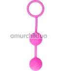 Вагинальные шарики Lovetoy Kegel Ball, розовые - Фото №1