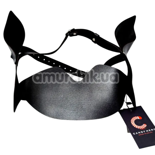 Маска Candy Hero MLA10 Leather, черная - Фото №1