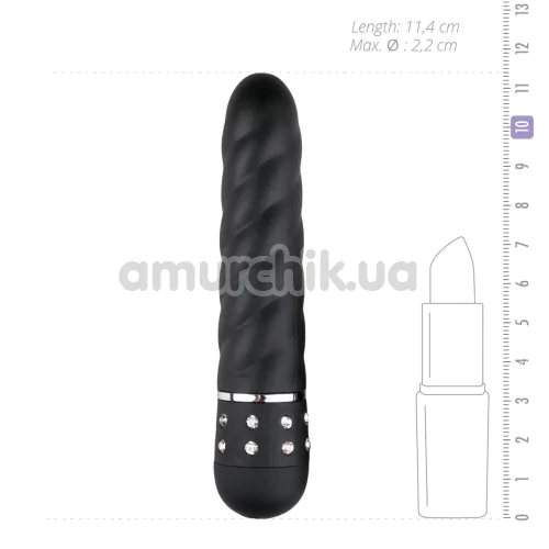 Вібратор Easy Toys Diamond Vibrator, чорний