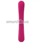 Двойной вибратор Couples Choice Flexible Couples Vibrator, розовый - Фото №1