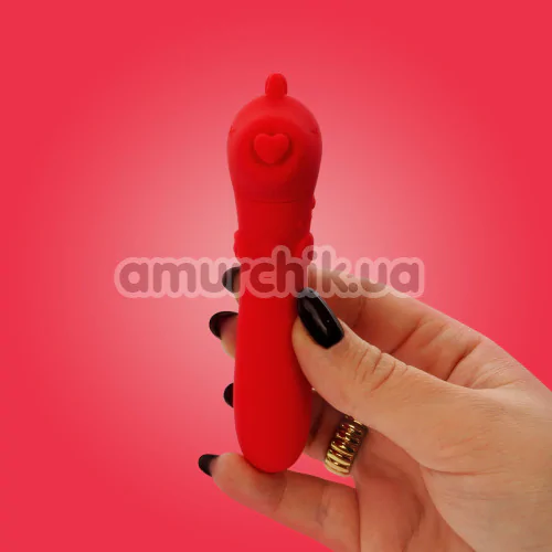 Кліторальний вібратор Unihorn Usb Cupid's Beau, червоний