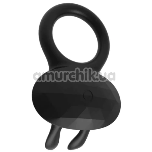 Виброкольцо для члена Odeco Every Night Toys The Duke, черное