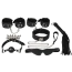 Бондажный набор Wild Play Luxury BDSM Set 7 Pcs С10, черный - Фото №1