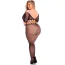 Комбинезон Amplify Crotchless Bodystocking, черный - Фото №6