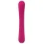 Двойной вибратор Couples Choice Flexible Couples Vibrator, розовый - Фото №1