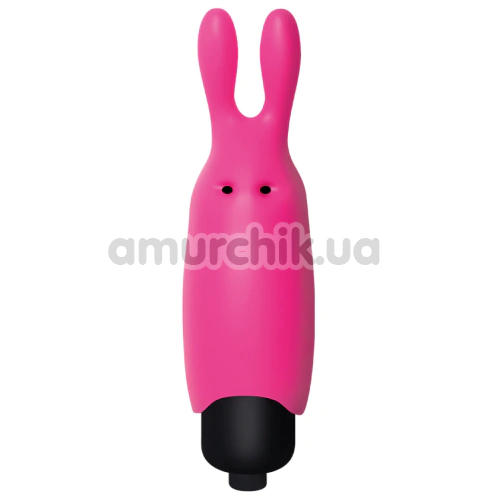 Клиторальный вибратор Crushious O-Pet Pocket Vibe Bunny, розовый