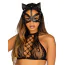 Маска Кошечки Leg Avenue Studded Cat Mask, черная - Фото №1
