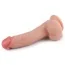 Фаллоимитатор Dual-Layered Silicone Nature Cock LV4004, светло-телесный - Фото №2