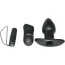 Анальна пробка з вібрацією Anal Fantasy Collection Remote Control Silicone Plug, чорна - Фото №4