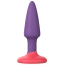 Набор анальных пробок Love Signal Smooth Adventure Set, фиолетовый - Фото №4