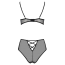Комплект Passion Free Your Senses Lovelia Bikini, чорний: бюстгальтер + трусики - Фото №4