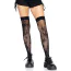 Панчохи Leg Avenue 420 Net Thigh Highs, чорні - Фото №1