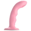 Вібратор з пульсацією Strap-On-Me Tapping Dildo Wave M, рожевий - Фото №1