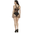 Платье Star Night Diff Net Mini Dress, черное - Фото №9