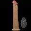 Вибратор с ротацией Dual-Layered Silicone Nature Cock LV410212, телесный - Фото №14