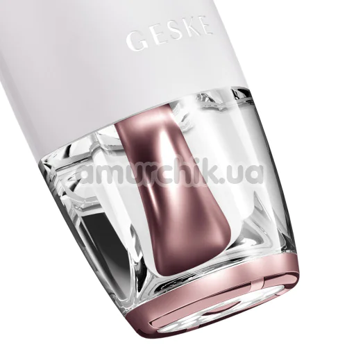 Микротоковый LED-излучатель для восстановления кожи лица Geske Anti-Aging Skin Renewer 9 in 1, кремовый