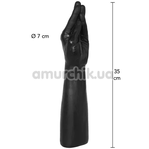 Кисть для фистинга Hidden Desire Extreme XXL Anal Gear The Hand Fucker, черная