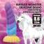 Фаллоимитатор Power Monsters Unicorn, разноцветный - Фото №10